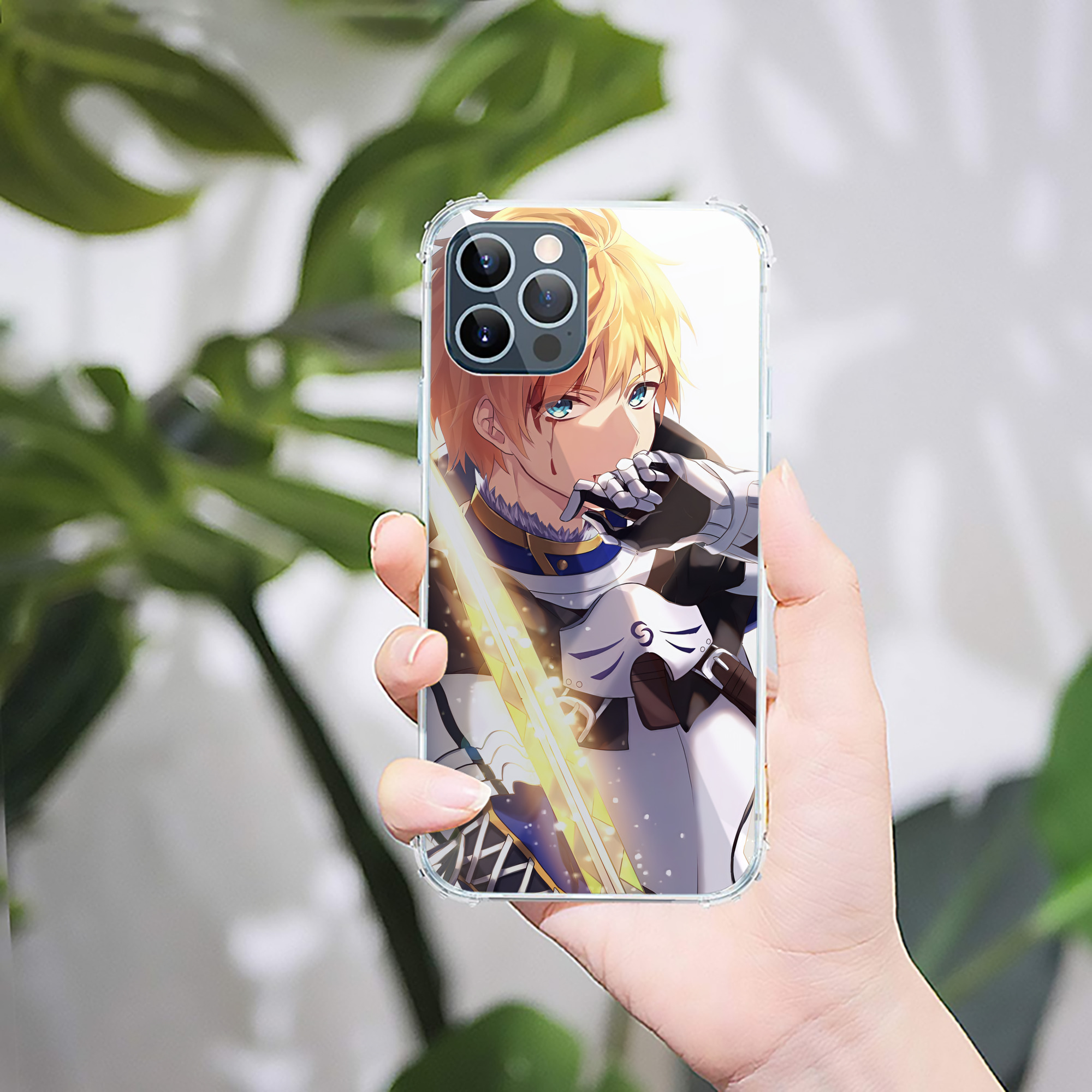 （画像用） 刀剣乱舞 Touken Ranbu 【iPhone 12シリーズ対応】透明スマホケース（クリアソフトケース）